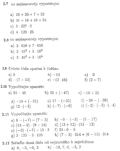 učebnice: Základní poznatky z matematiky