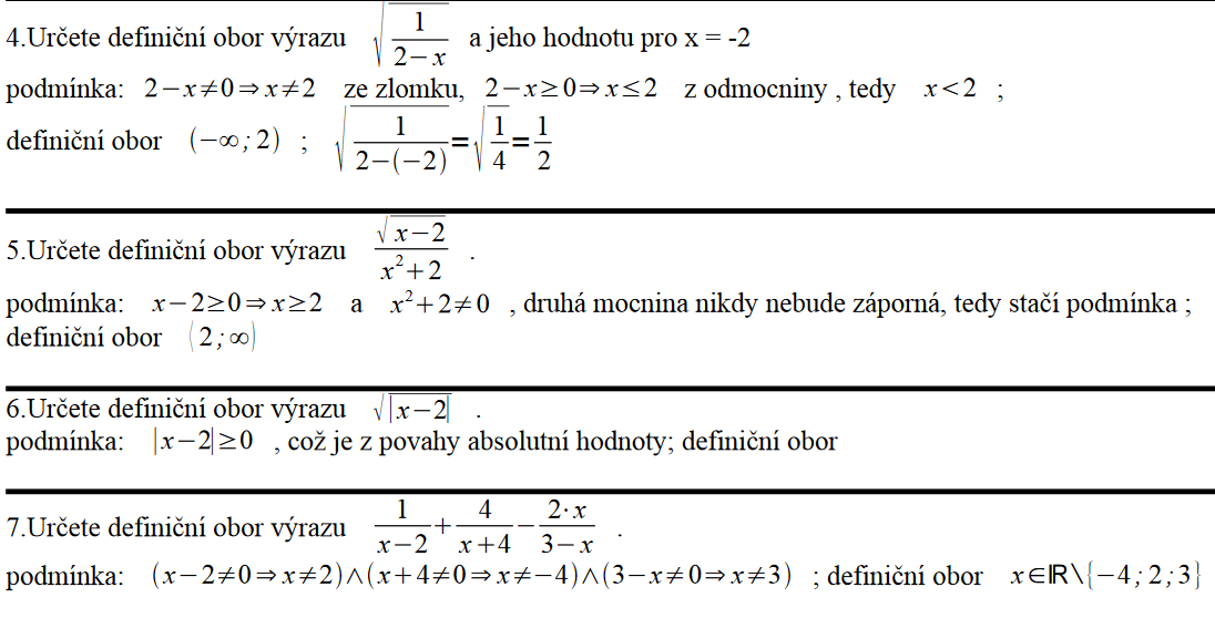 Řešení